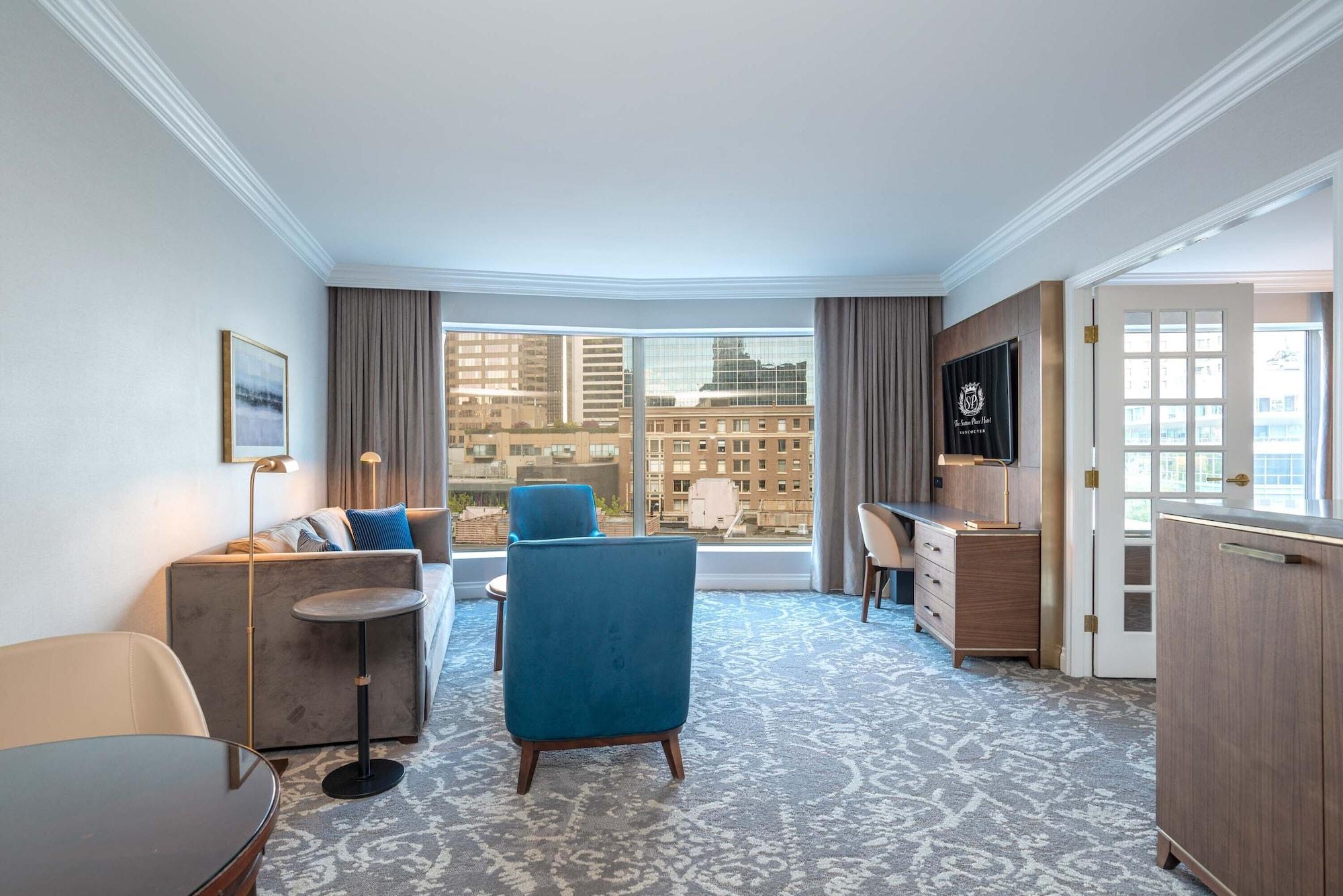 The Sutton Place Hotel Vancouver Exterior foto A suite at the hotel